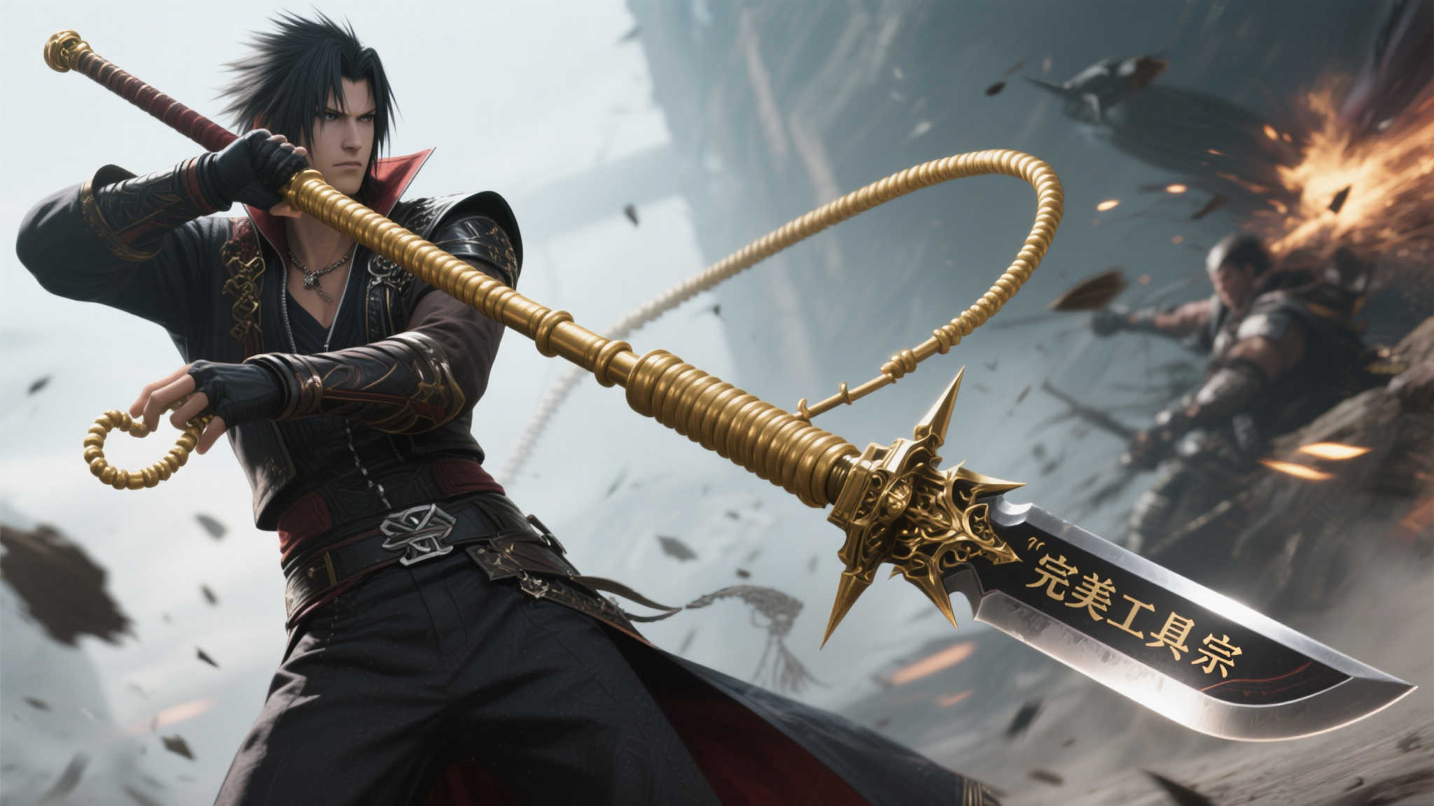 无论是东方的金箍棒还是《最终幻想7》中的