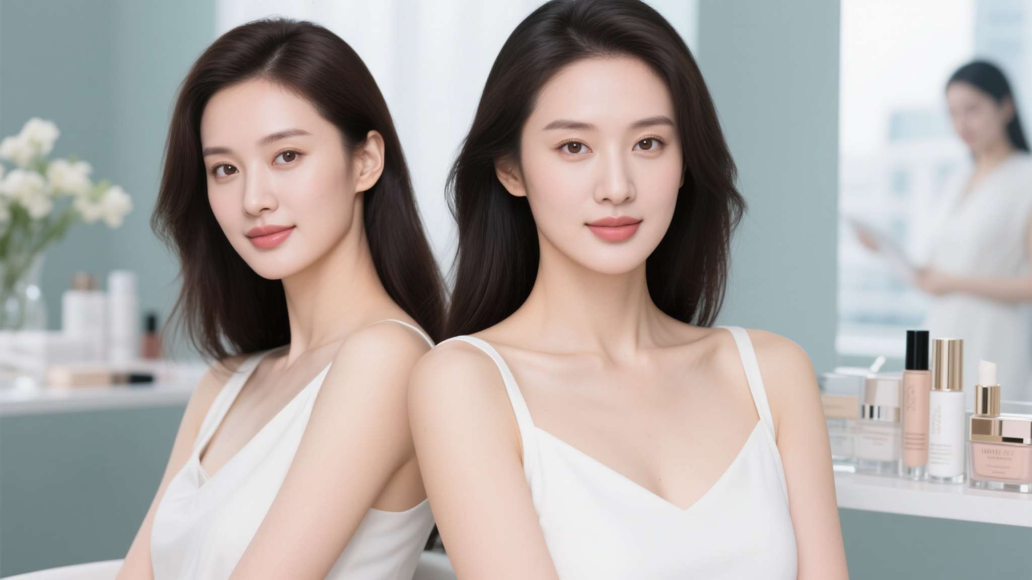 两位女神从未放弃对自身形象的经营。这并非单纯依赖化妆品或医美手段，而是一种长期积